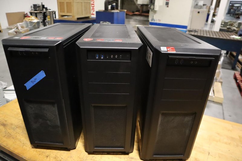 Intel Core I7 Desktop Computers (3) With WIFI Network Card- Auction Item