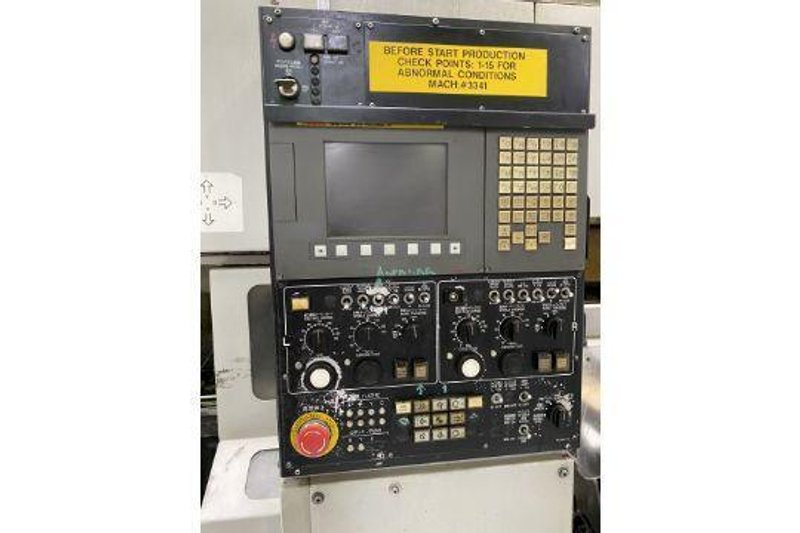 Amada Wasino AA-1 2 Spindle 2 Turret CNC Turning Machine with Live Milling