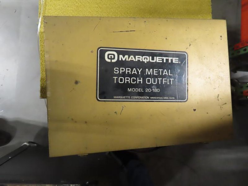 Marquette 20-180 Spray Metal Torch Outfit with Case- Auction Item