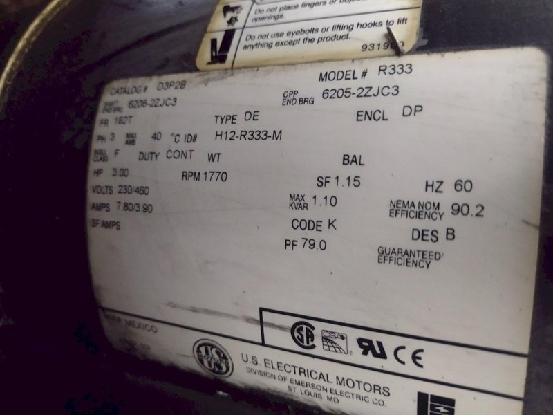 3 HP CINCINNATI MODEL 1-18 PLAIN HORIZONTAL MILLING MACHINE: STOCK #21031