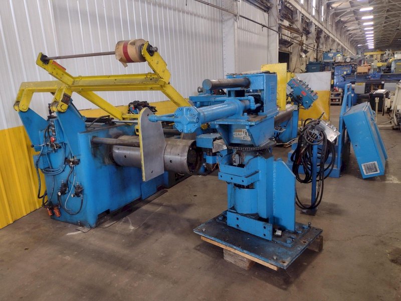 36" X 4" X 12,000 LBS YODER / STAMCO MOTORIZED SLITTING LINE STOCK #3731