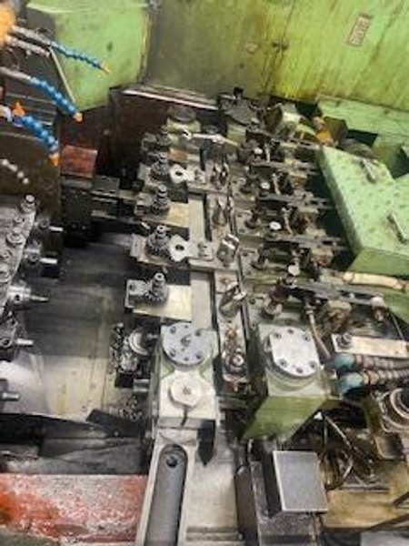 SAKAMURA #BPF-540, 6-STATION 5-DIE PARTS FORMER w/UNIVERSAL TRANSFER