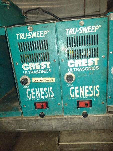 6 BAY CREST ULTRASONIC OPTIMUM CONSOLE PRECISION WASHING SYSTEM: YOBRO #24406