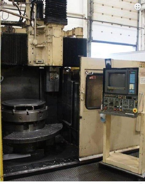 Giddings &amp; Lewis 42&quot; CNC Vertical Boring Mill