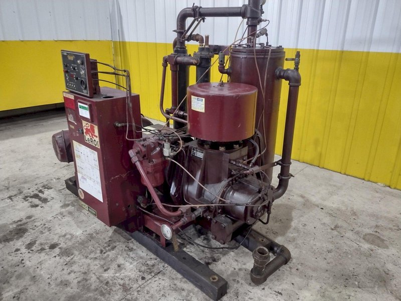 100 HP LEROI MODEL #A219-152-3_C7 WATER COOLED AIR COMPRESSOR: STOCK #21254