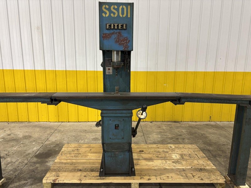 16 TON EITEL MODEL #RP-16 HYDRAULIC C-FRAME PRECISION STRAIGHTENING PRESS, 6&quot; STROKE: YOBRO #23427
