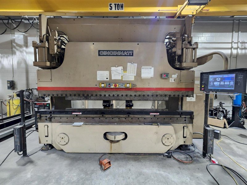 175 ton x 12′ Cincinnati 175AFX10 Autoform CNC Press Brake, 1998 – w/2012 control upgrade