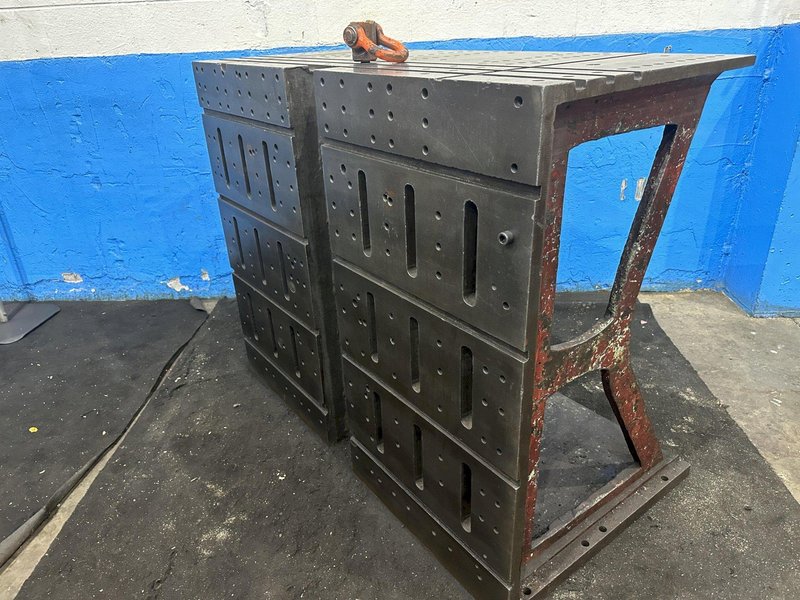 60&quot; WIDE X 32&quot; DEEP X 48&quot; HIGH PLATE ANGLE: STOCK #77129