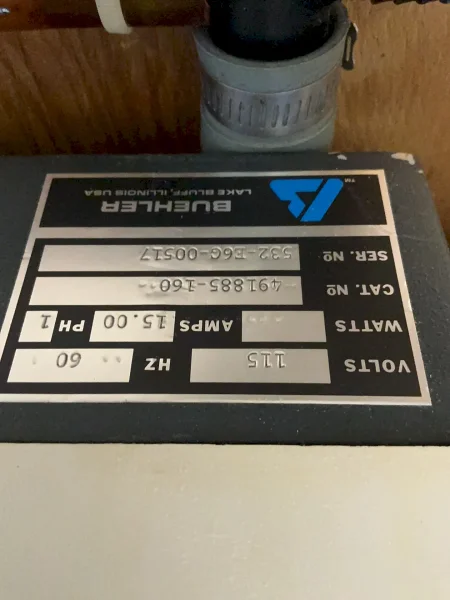 BUEHLER VARIABLE SPEED GRINDER &amp; POLISHER    -  ECOMET 6 / 491-885-1600
