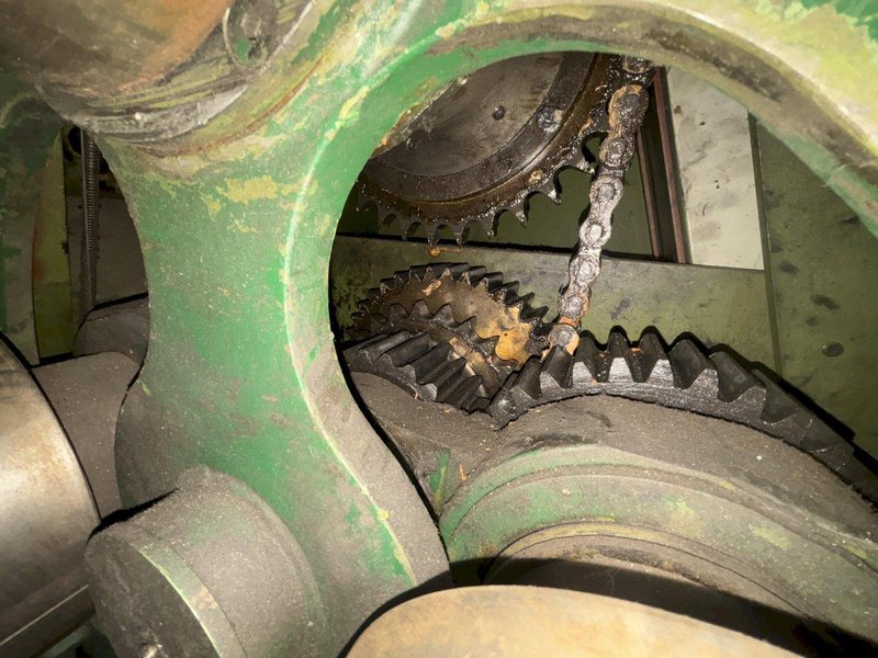 12&#039; X 1/4&quot; ROUNDO MODEL #PS-205 DOUBLE PINCH HYDRAULIC 3 ROLL PLATE ROLL: STOCK #23118