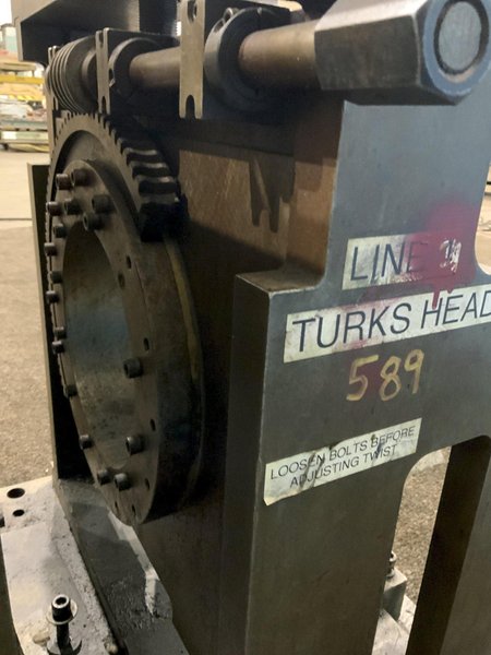 4 POSITION ADJUSTABLE ROLLFORMER TURKS HEAD: STOCK #81023