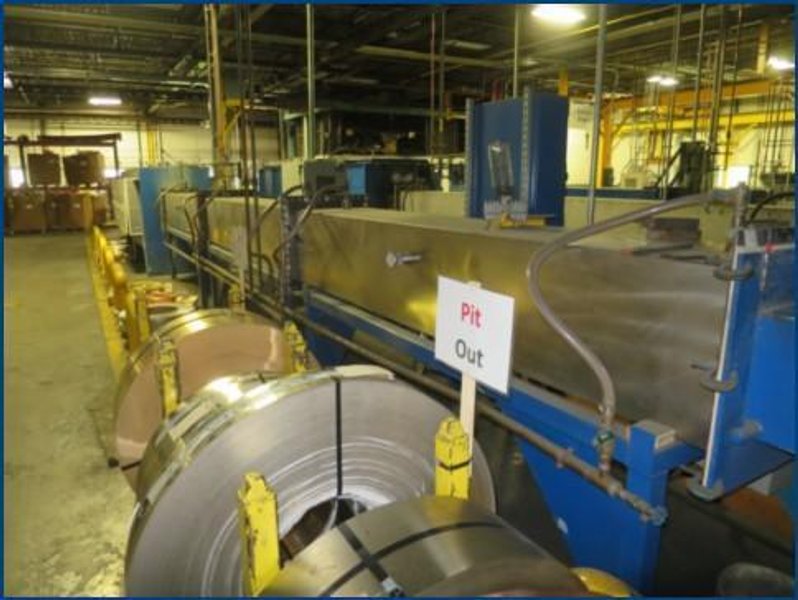 13-1/4&quot; THERMAL BASICS COPPER AND BRASS STRIP ANNEALING LINE