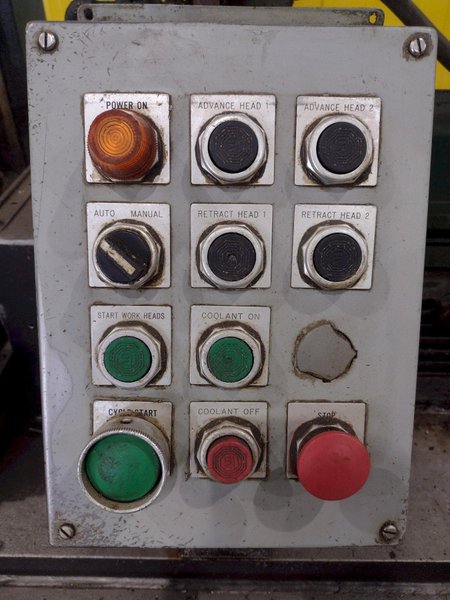 (2) 3 HP DRILL UNIT MODEL #H-150H HORIZONTAL HYDRAULIC DRILLING HEADS MACHINE: STOCK #20670