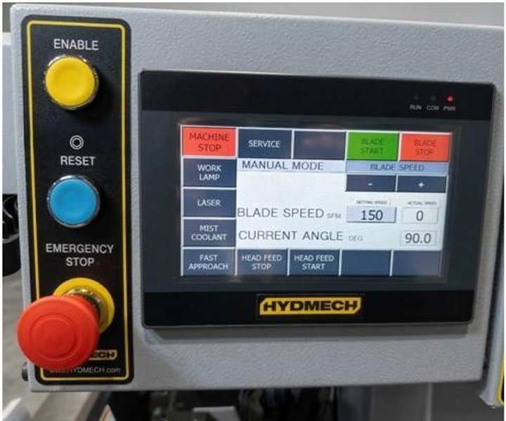 NEW HYDMECH S-20PNG SEMI-AUTOMATIC HORIZONTAL BAND SAW