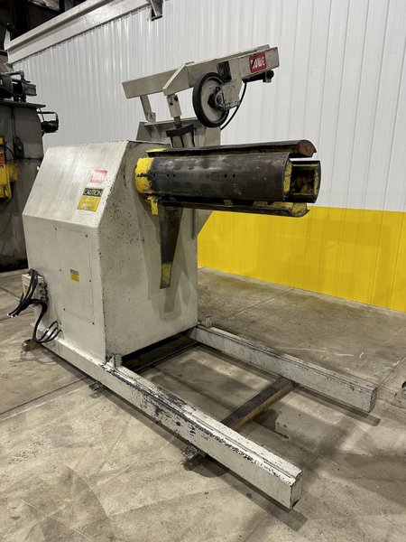 10,000 LBS X 40” ROWE MODEL #10040 UNCOILER / COIL REEL: STOCK #20333