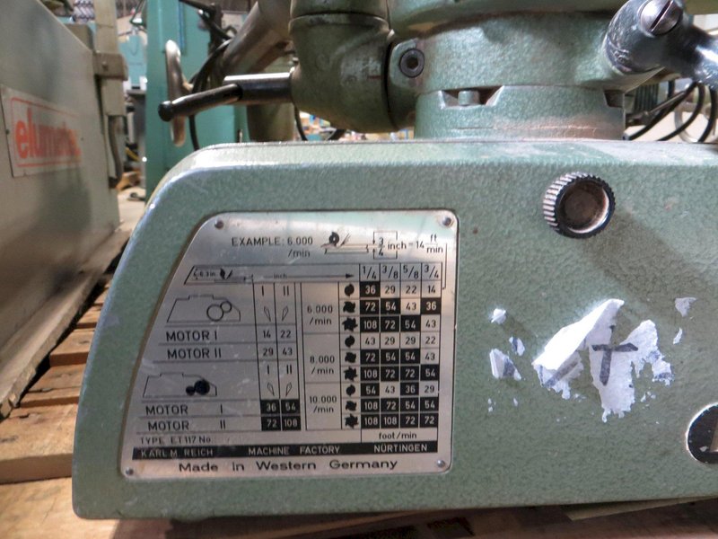 Holz-Her Powerfeed 3 Roll Model ET117 with Mounting Shoe