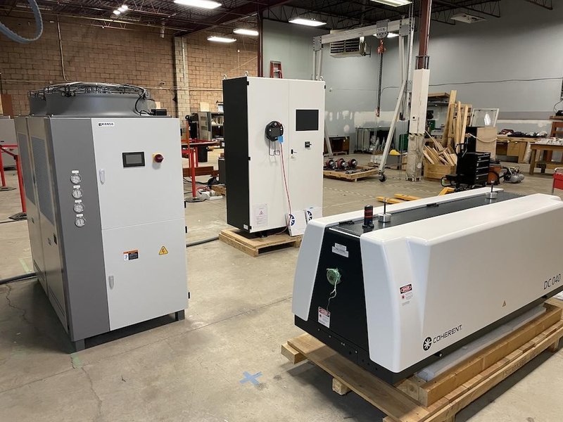 4000 Watt Coherent DC 040 Series CO2 Slab Laser, 2020 –  Kansa ICA-20 Chiller