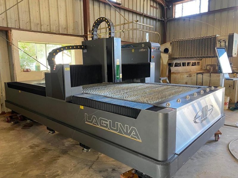 1500 W 5’ x 10’ Laguna Smartshop FC 60120 Fiber Laser Cutting Machine, 2022