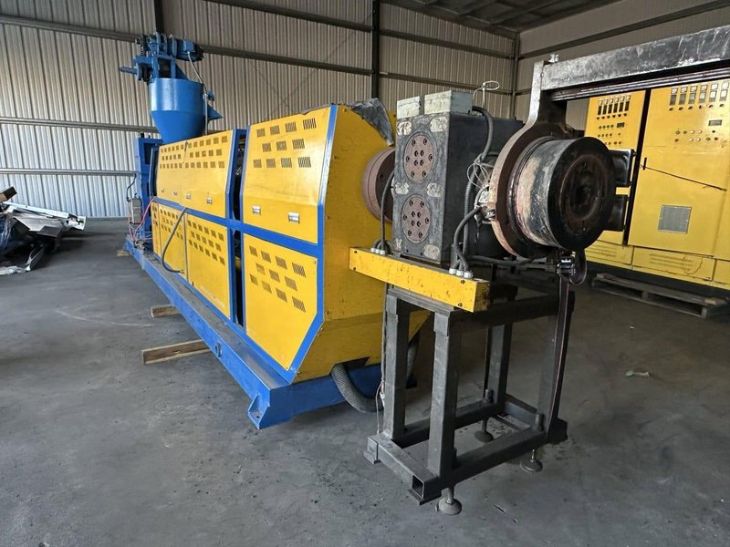 Dalian SJ130/31 Single Screw Granulation Line – 130mm, 160kW, Full Water Ring System, Complete Line