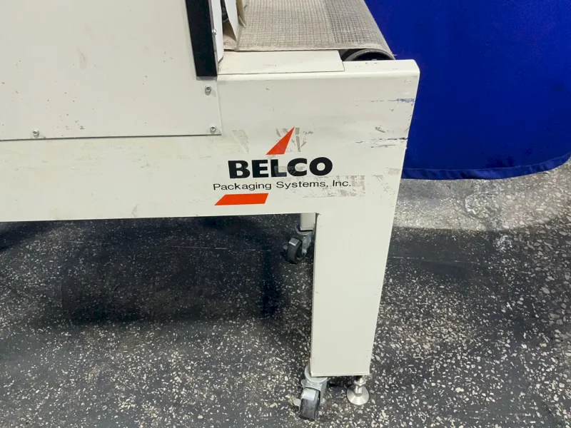 BELCO PACKAGING SYSTEMS 18”X60” BELT HEAT SHRINK TUNNEL  -  ST2114