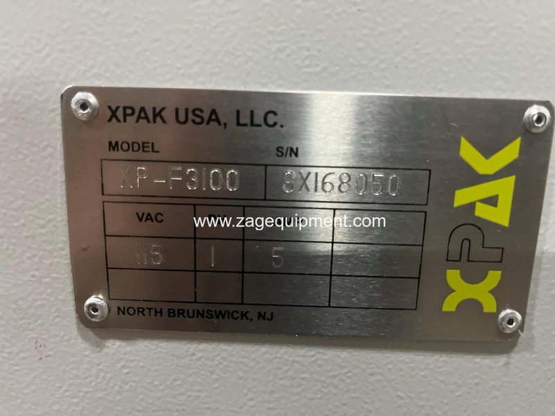 Xpak Used XP-F3100 Box Folder and Erector, Yr. 2020