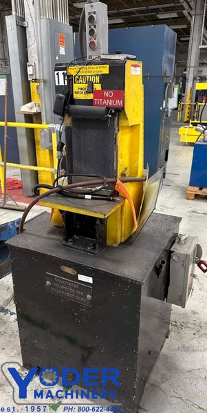 8" KALAMAZOO VERTICAL BELT GRINDER: STOCK #77890