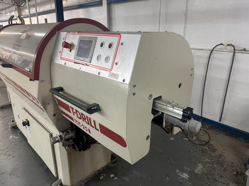 1&quot; T-DRILL MODEL TCC-25-CO11 TUBE CUTTING MACHINE: STOCK #20123