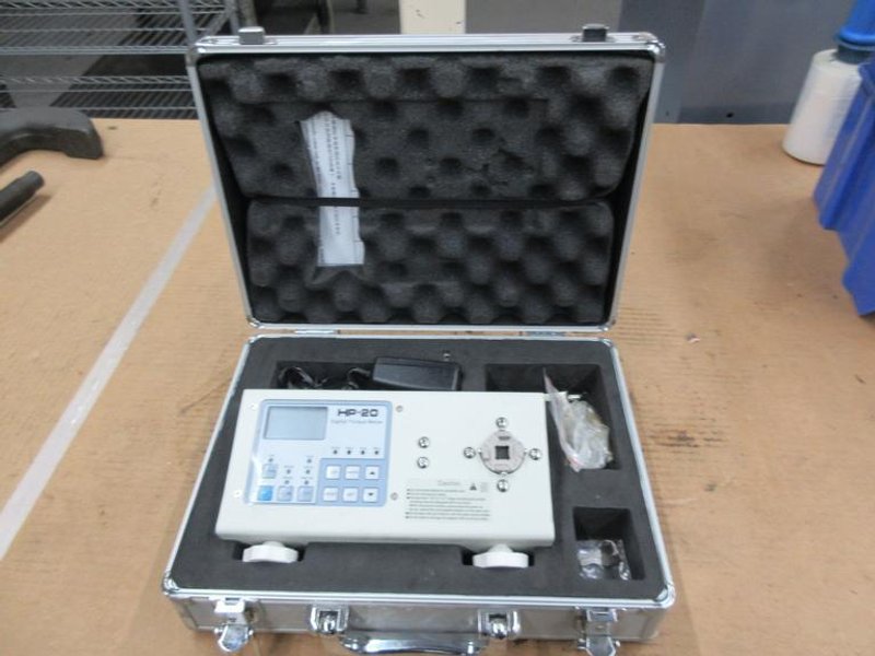 Anrete Instrument Co. Digital Torque Meter with Attachments and Power Cable in Carry Case- Auction Item
