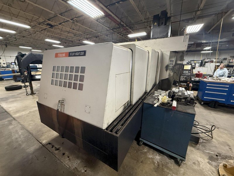 Used 2007 Mazak FJV 60/120 CNC Vertical Machining Center For Sale
