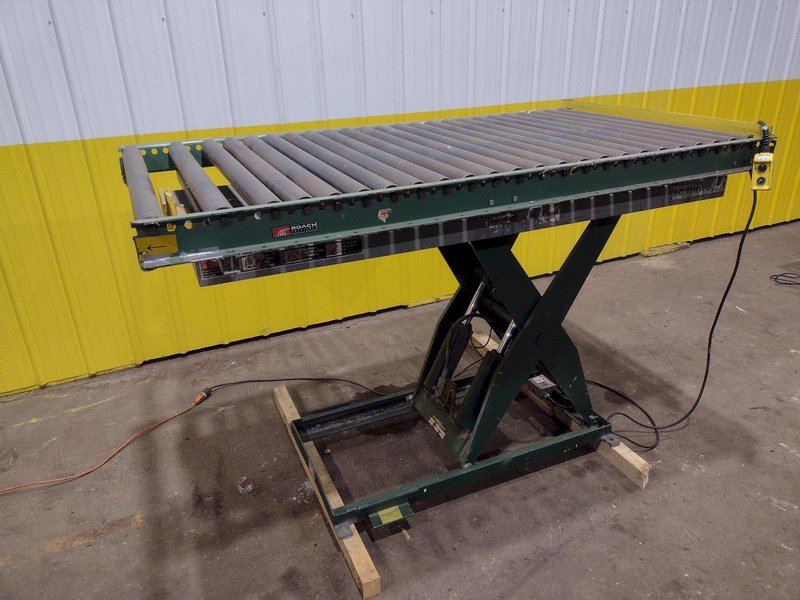 4,000 LBS X 72" X 30" SOUTHWORTH MODEL #LS4-36 HYDRUALIC SCISSOR LIFT TABLE: STOCK #20939
