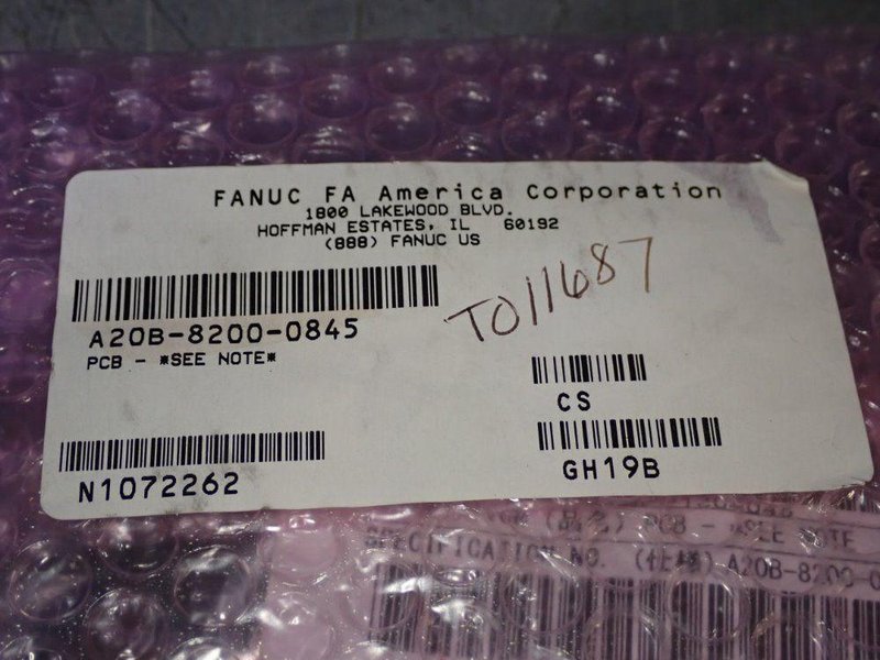 FANUC MODULE  -  A20B-8200-0845