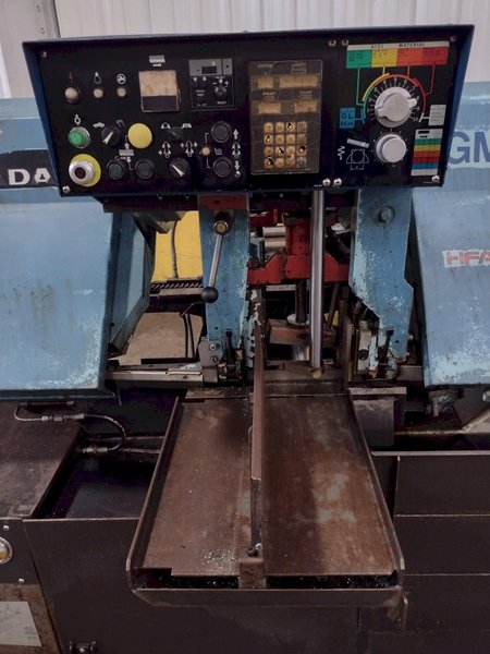 16&quot; X 16&quot; AMADA MODEL #HFA-400W AUTOMATIC HORIZONTAL BANDSAW: STOCK #15398