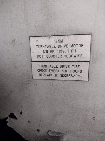 40&quot; X 60&quot; BETTER ENGINEERING MODEL #F4000-LXP ROTARY TABLE PARTS WASHER: YOBRO #24041