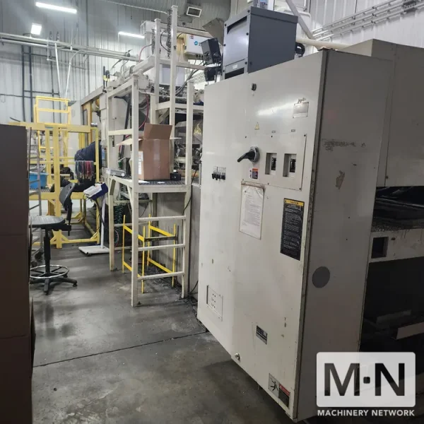 720 TON 126 OZ TOSHIBA MODEL ISGT720V21-59B  INJECTION MOLDING MACHINE MFG 2003