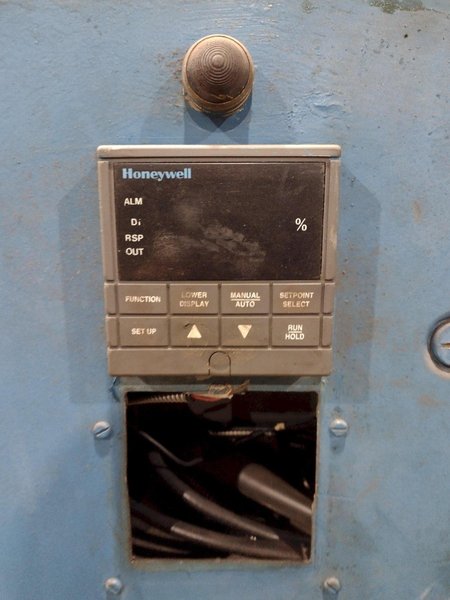 12&quot; x 33&quot; PASS-THROUGH WIRE MESH BELT TEMPER OVEN: STOCK #16262
