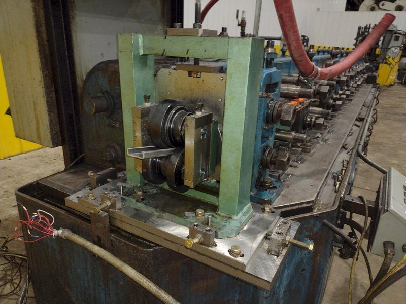 14 STAND X 2” TISHKEN MODEL #14-MW-2 ROLLFORMER 8" ROLL SPACE: YOBRO #24861