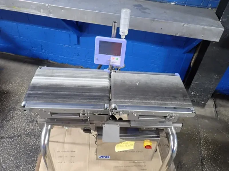 AND 40" X 12" CHECK WEIGHER  -  AD-4961-6K-3050