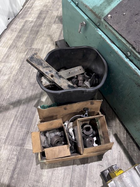 120 TON PIRANHA P120 HYDRAULIC IRONWORKER: STOCK #80681