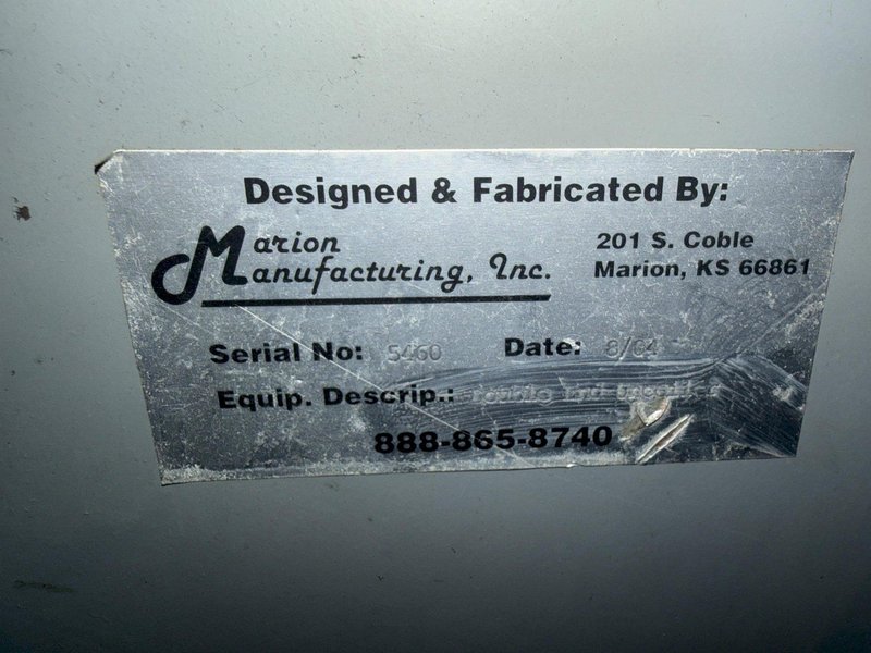3,000 LBS X 24" MARION MANUFACTURING DOUBLE END PULL OFF COIL REEL UNCOILER: YOBRO #26062