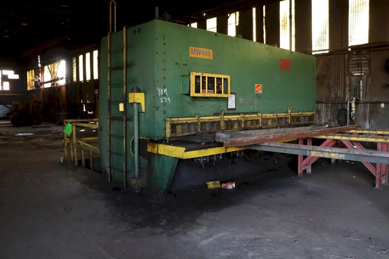 16' X 5/8" CHICAGO DREIS &amp; KRUMP AUTO-SELECT HYDRAULIC SHEAR: STOCK #15862