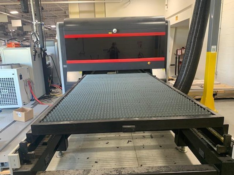 8000 Watt Boss FC6012 EXT Plus Fiber Laser, 2024 – 5′ x 10′, Chiller