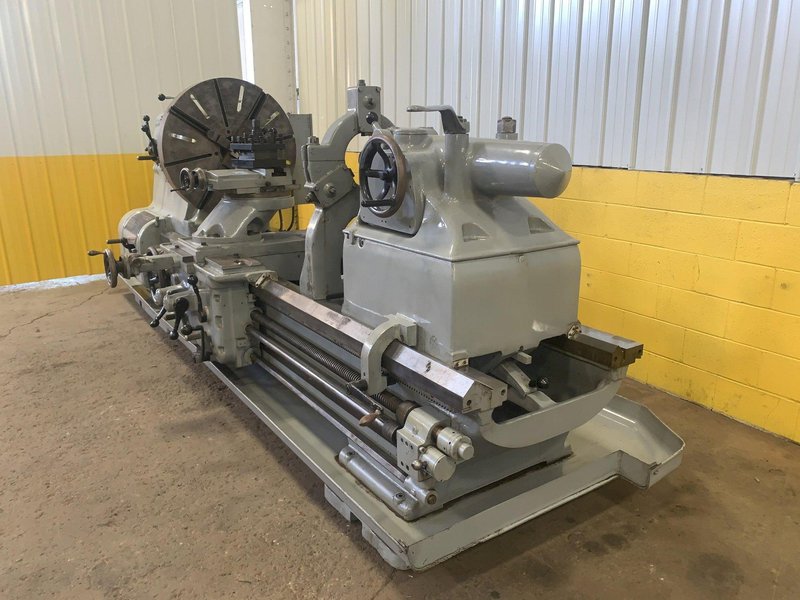 50&quot; X 72&quot; AXELSON MODEL 32 HEAVY DUTY ENGINE LATHE, 2.5&quot; HOLE: STOCK #13104