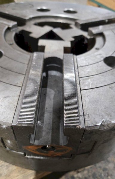 SAMCHULLY HC‑15 Power Grip 15″ CNC Lathe 3-Jaw Chuck USED