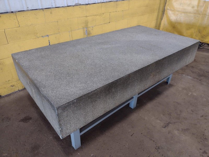 8&#039; X 4&#039; X 14&quot; CHALLENGE PRECISION LAYOUT INSPECTION GRANITE TABLE: STOCK #23785