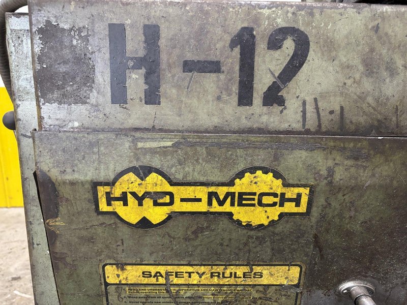 12&quot; X 12&quot; HYD-MECH MODEL #H-12A AUTOMATIC HORIZONTAL BANDSAW: STOCK #23723