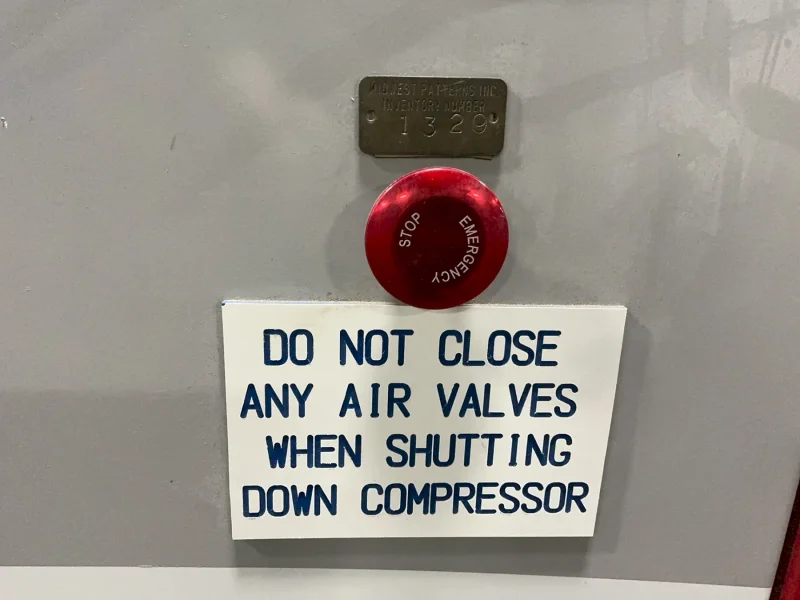 GARDNER DENVER 40 KW AIR COMPRESSOR  -  VS25-40A