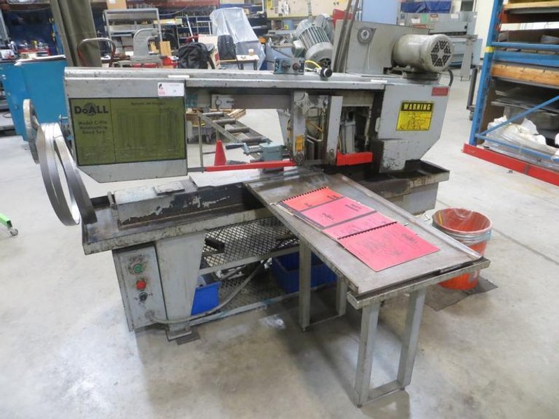 DoAll C-916 Horizontal Band Saw- Auction Item