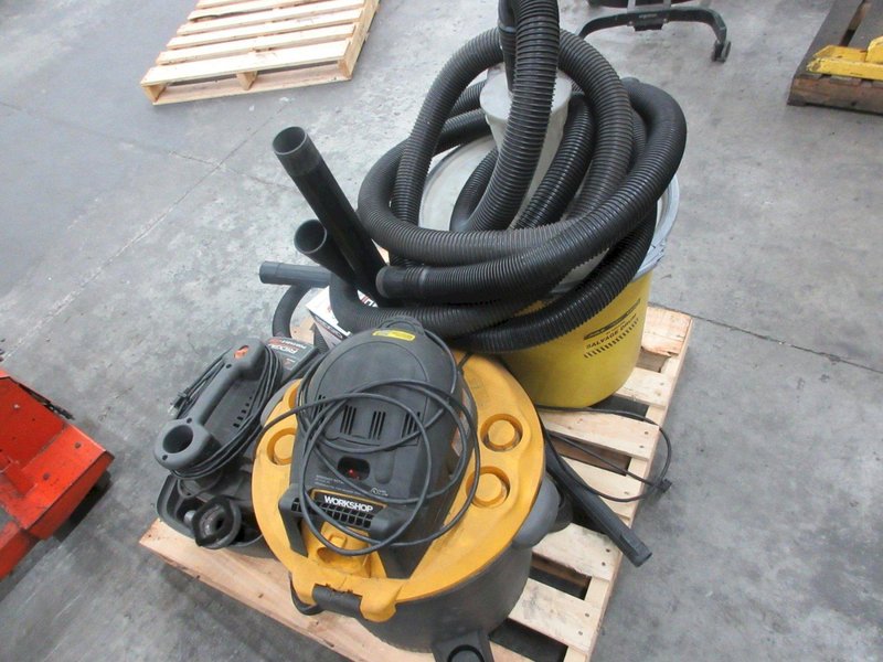 Pallet of Workshop Vacuums- Auction Item