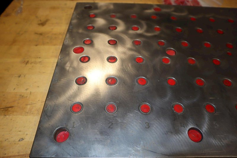 Chick 055-1109-101 27 1/2" x 15 3/8" Workholding Foundation- Auction Item