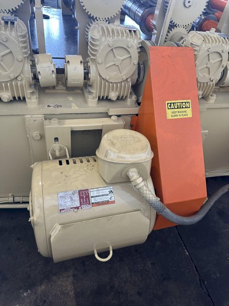 10 STAND X 3.5&quot; ARBOR X 42&quot; BRADBURY RAFTED STANDING SEAM 360/ STANDING SEAM PANEL II ROLLFORMER: STOCK #16967